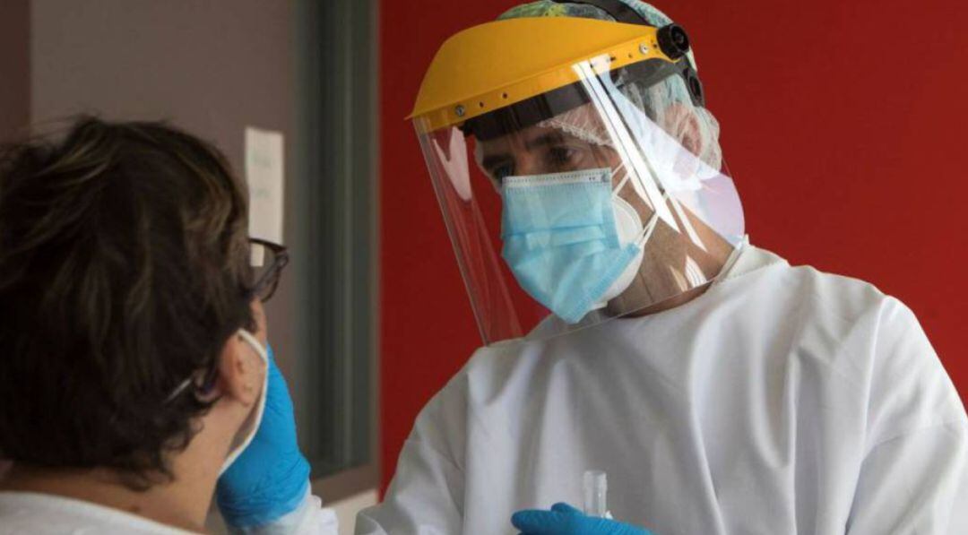 Test PCR. Imagen de archivo