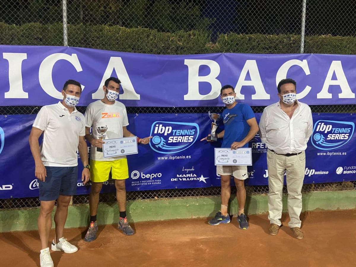 Jaime Caldés se impone en la XXXVI edición del Torneo de Tenis Óptica Baca