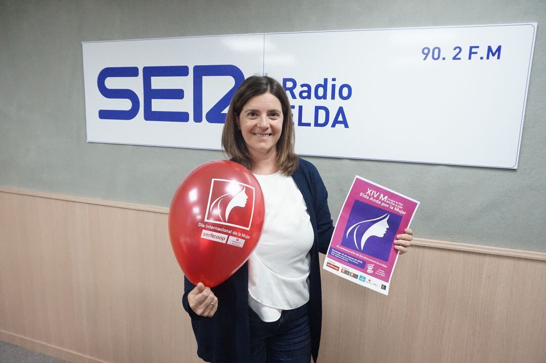 Berta Milán, gerente de la empresa Serlicoop Elda