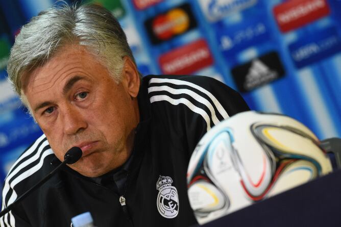 Ancelotti, en rueda de prensa