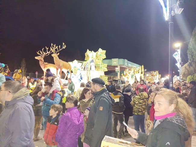 Cabalgata de Reyes en Sabiñánigo 2023