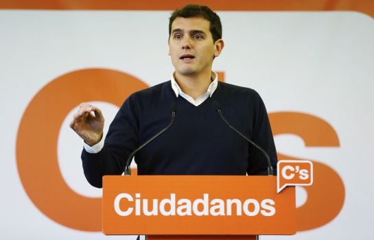 El presidente de Ciudadanos, Albert Rivera.