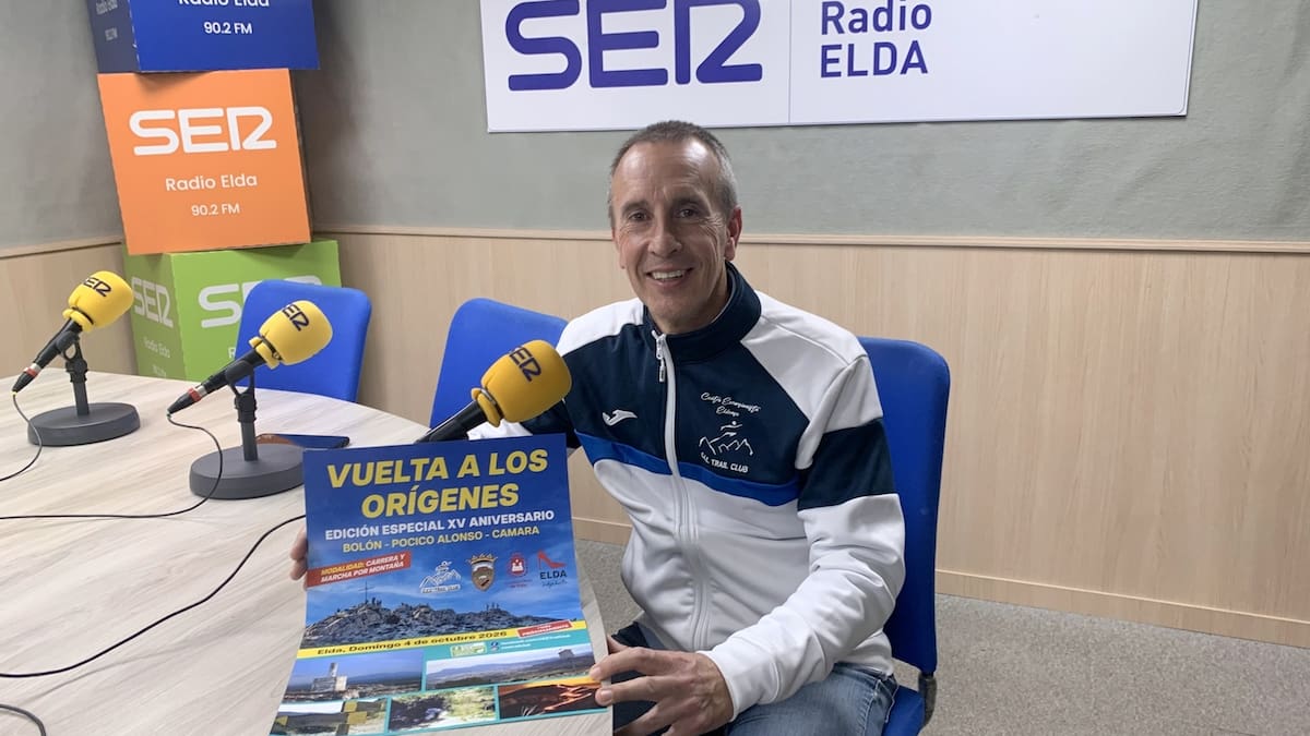 Pedro Ángel Navarro, Pdte. del CEE Trail Club, detalla la prueba "Vuelta a los orígenes"