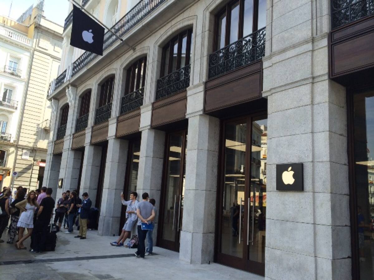 Apple ya luce en Sol