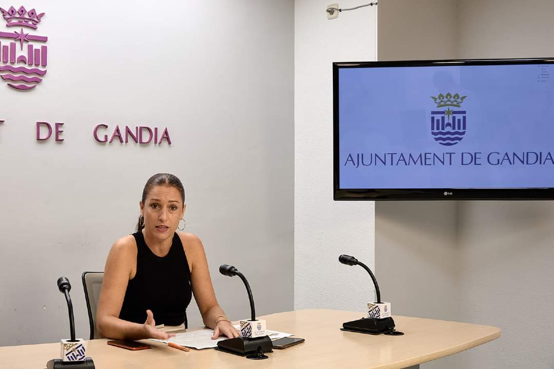 Esther Sapena, concejala de Educación del Ayuntamiento de Gandia