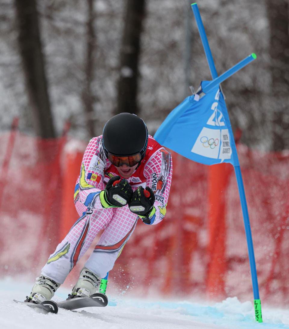 L'esquiador de la FAE, Joan Verdú.