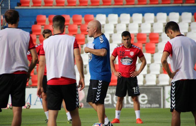 Luís César Sampedro, entrenador del CD Lugo