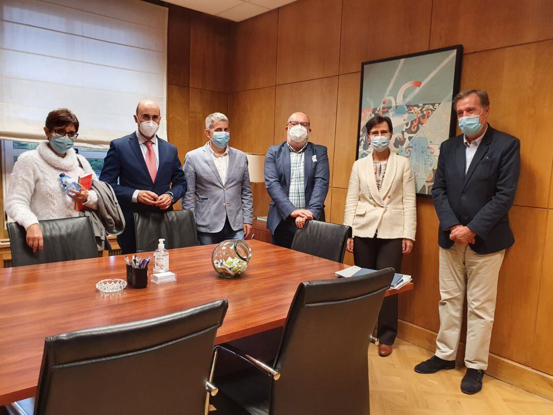 Reunión en la Dirección General de Transportes