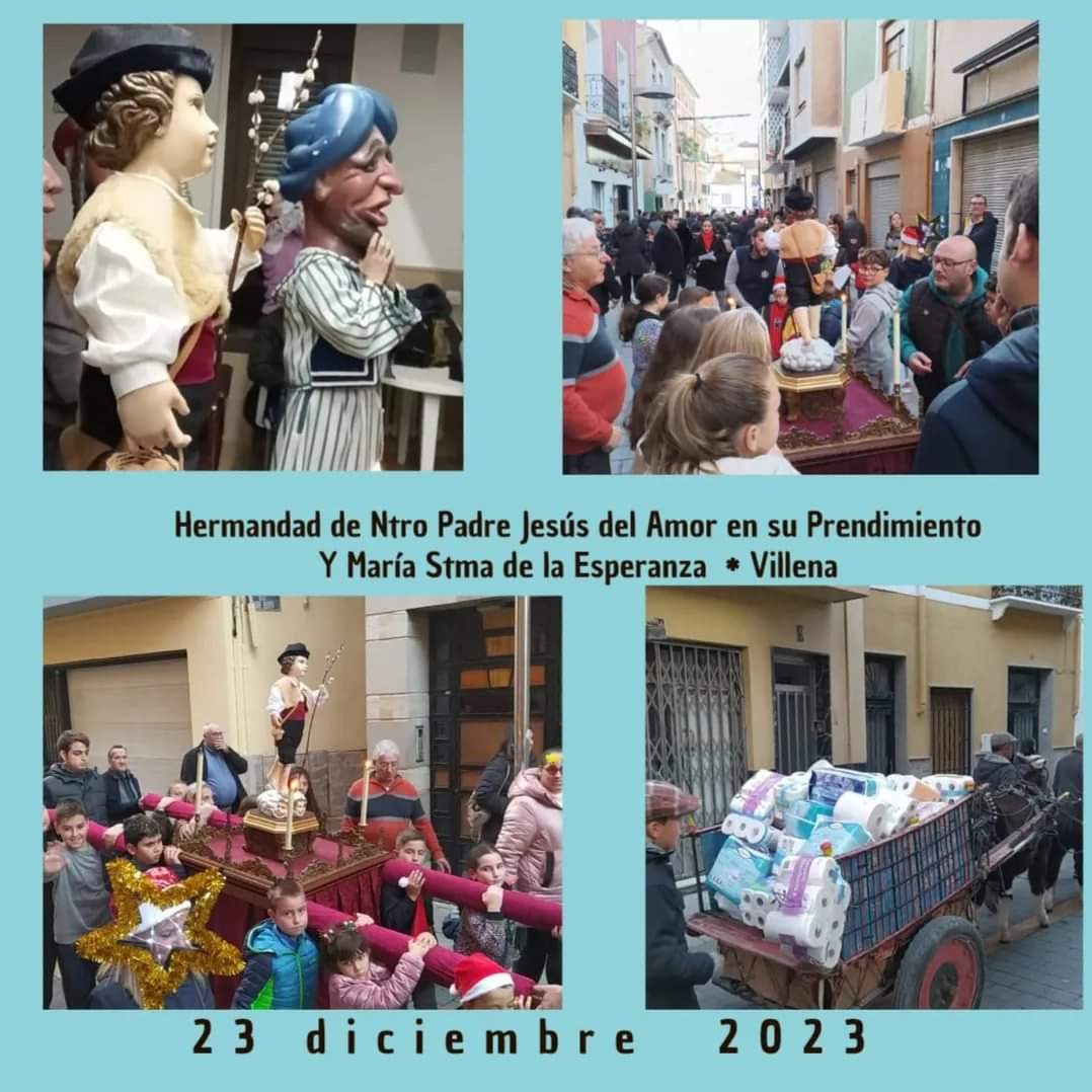 Acto del sábado. Cartel