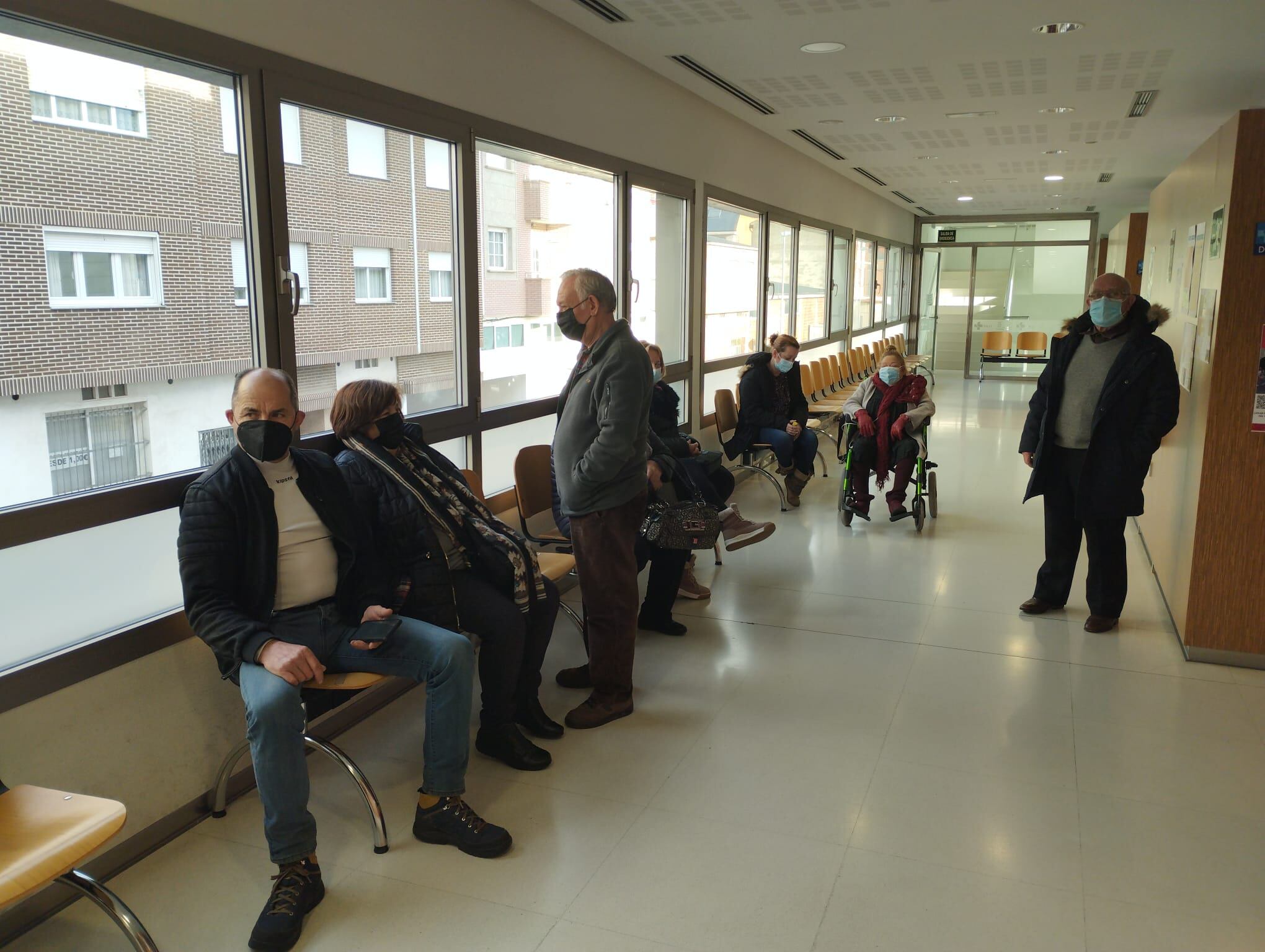 Afectados por los retrasos