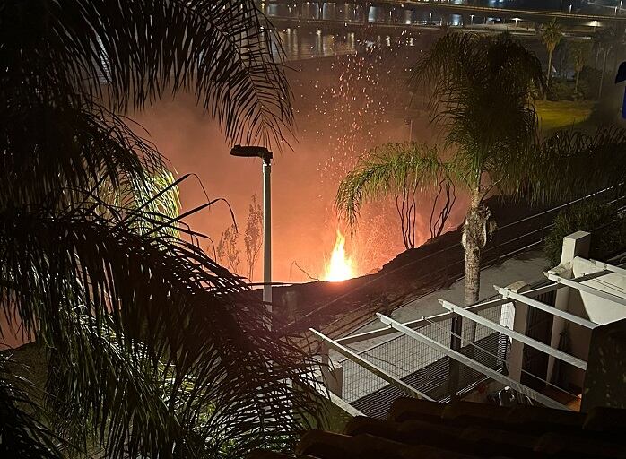 Un momento del suceso