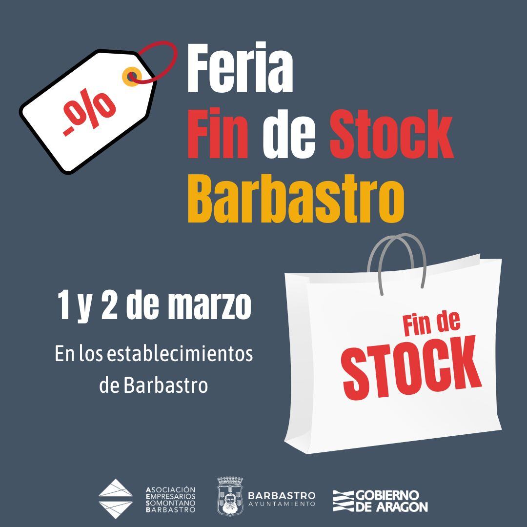 La Feria de Stocks de Barbastro se celebra este viernes y sábado