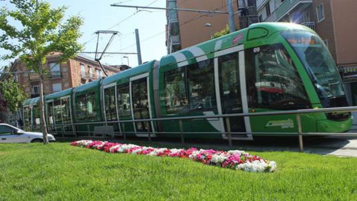 El tranvía de Parla tendrá cortes parciales por obras hasta finales de agosto