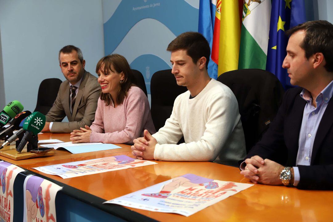 Presentación de la prueba en el Ayuntamiento de Jerez