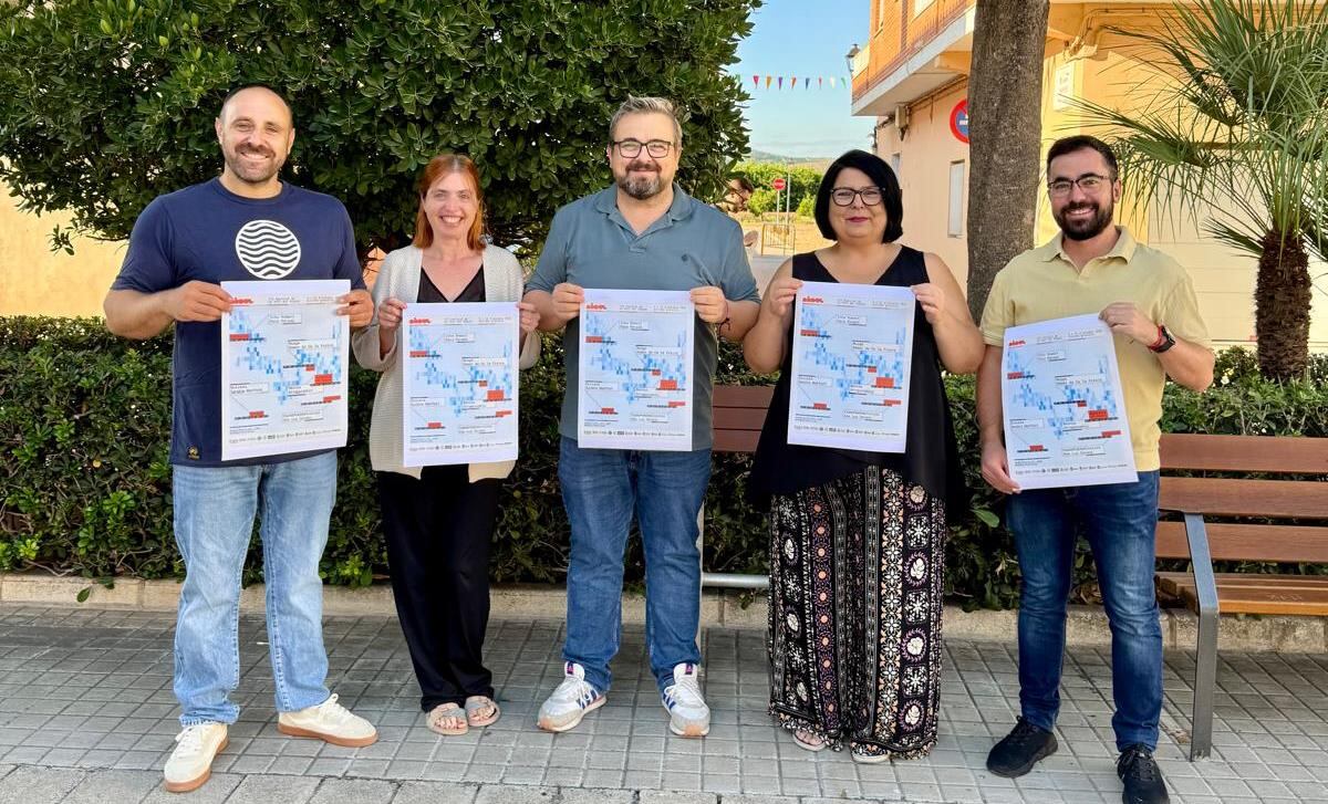 Alcaldes de las localidades participantes en el Nòdul