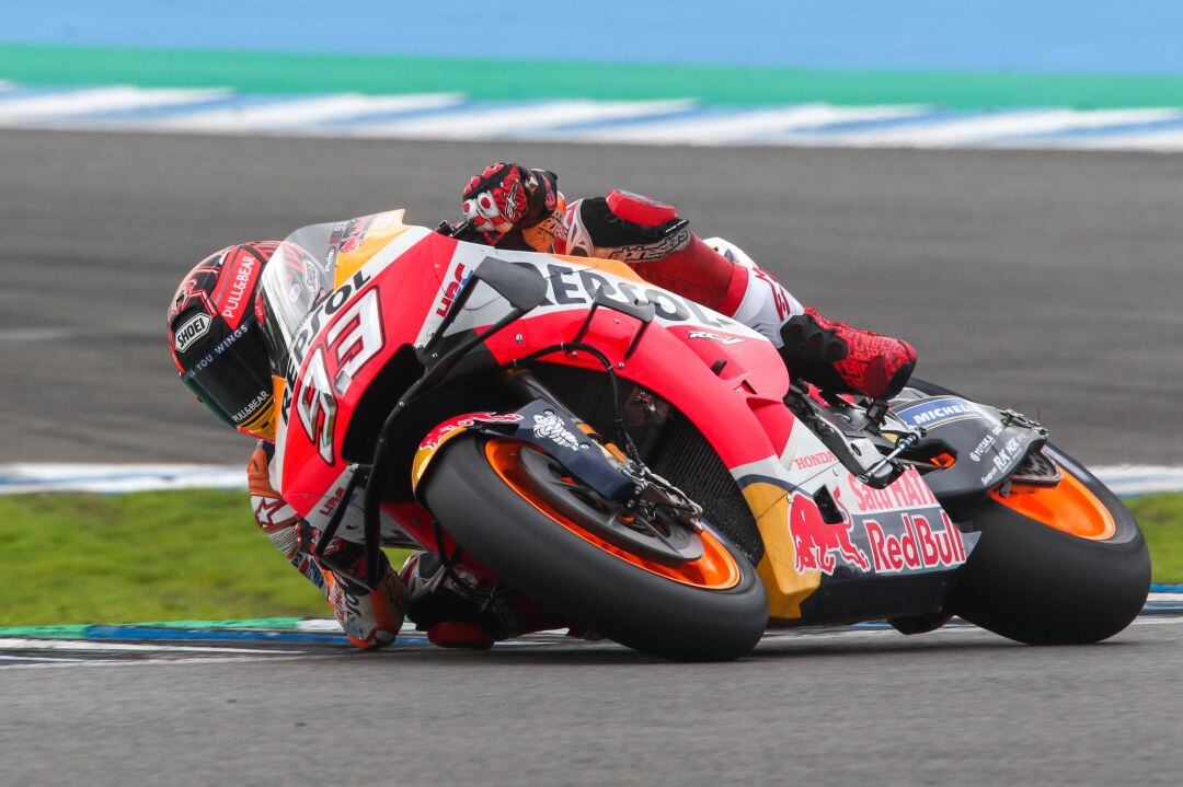 Mar Marquez despide la temporada marcando el mejor tiempo en Jerez