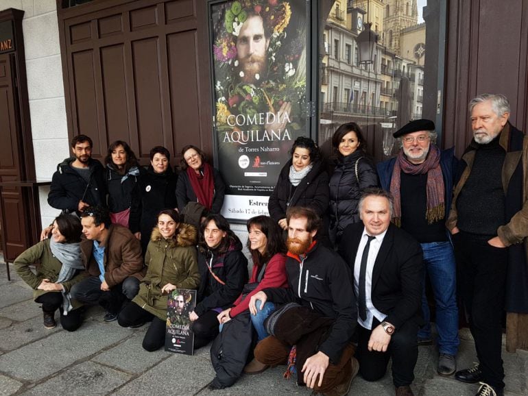 El sábado 17 de febrero estreno de Comedia Aquilani