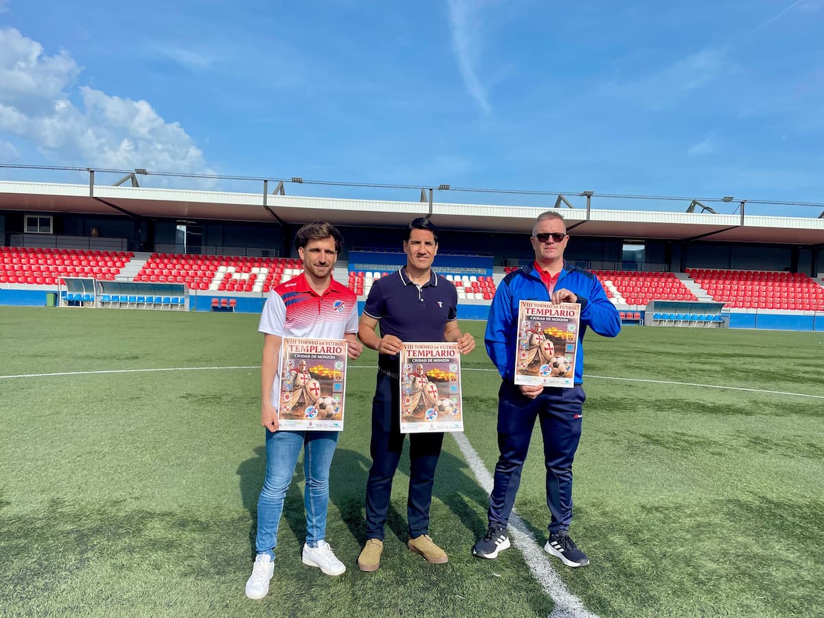 Veinte equipos participarán en el Torneo de Fútbol Templario ‘Ciudad de Monzón’