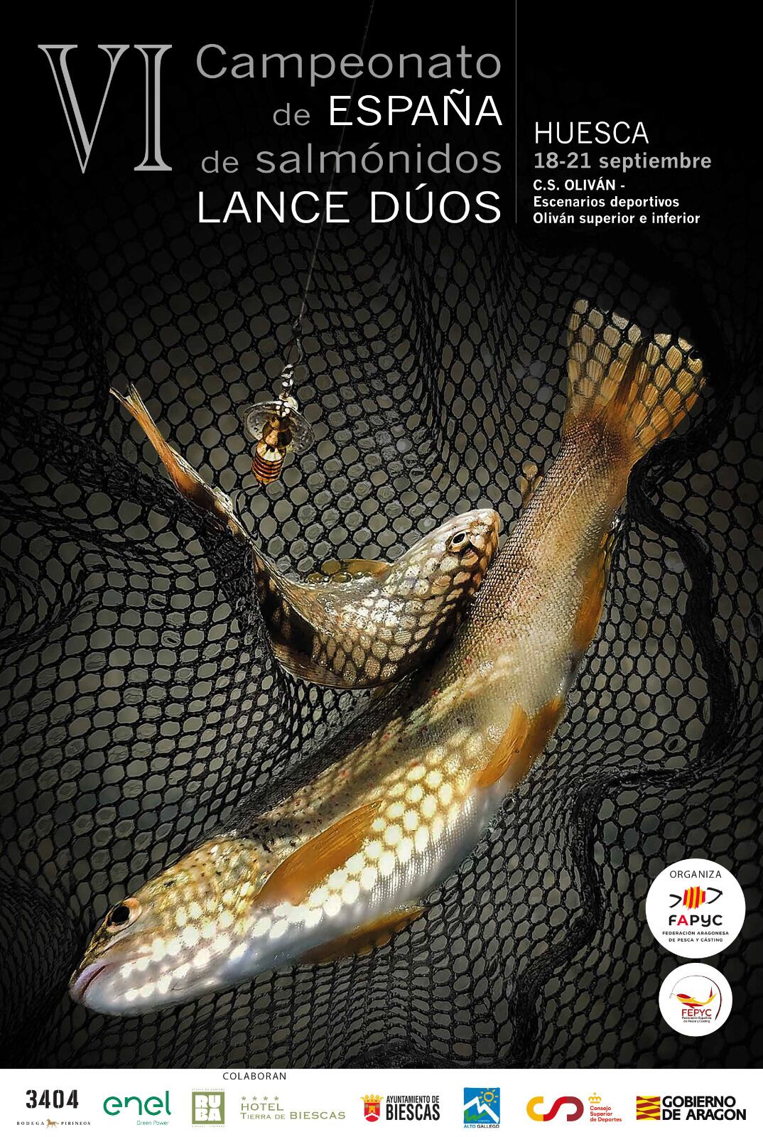 El Alto Aragón acoge un nuevo campeonato de España de pesca