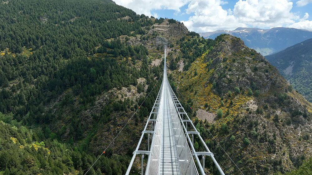 El Pont tibetà de Canillo