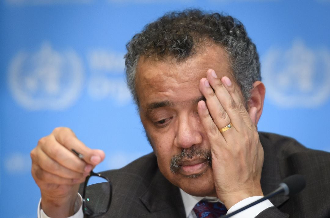 Tedros Adhanom Ghebreyesus, director general de la Organización Mundial de la Salud (OMS)