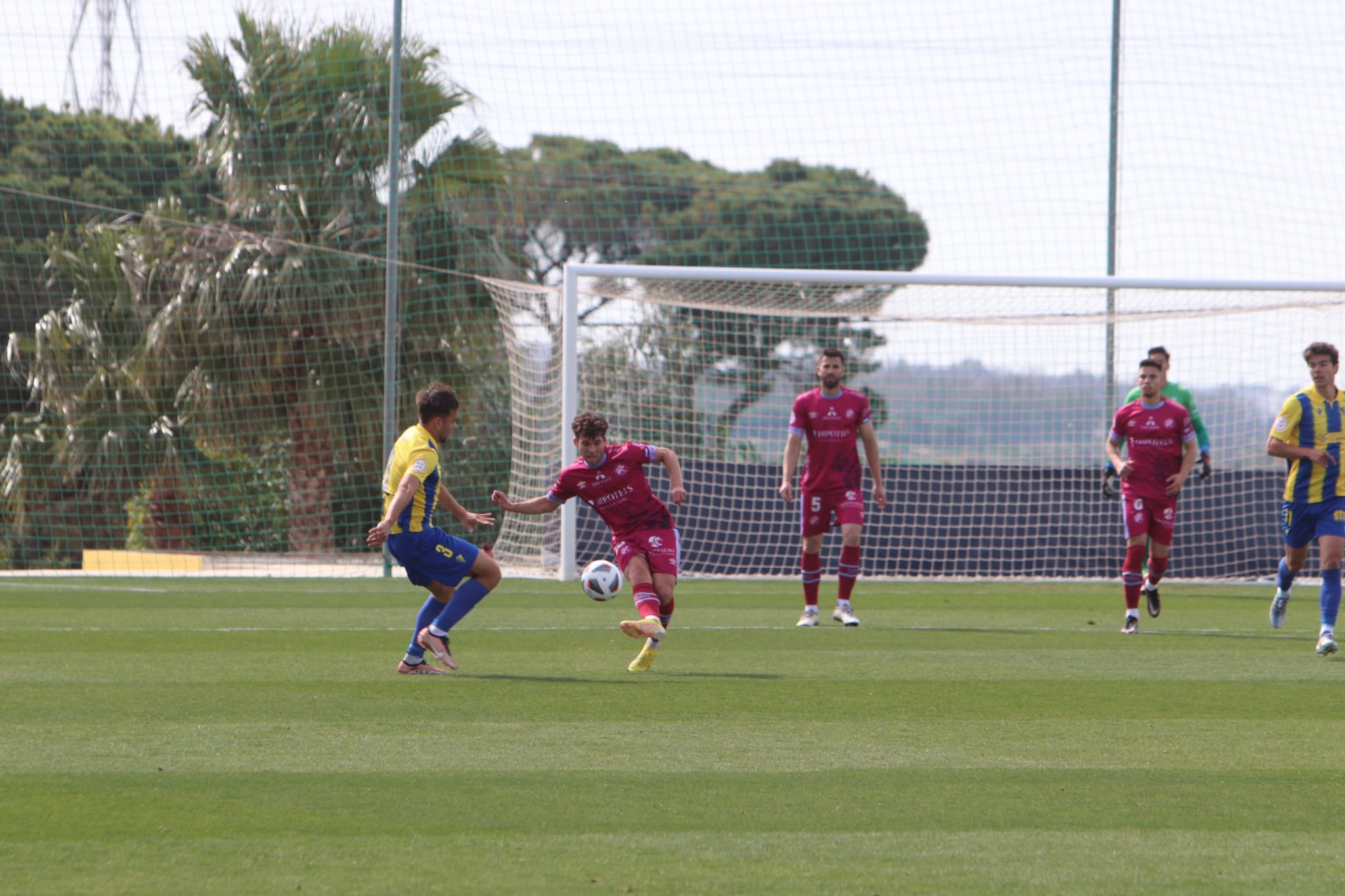 Imagen partido Cádiz Mirandilla Xerez DFC