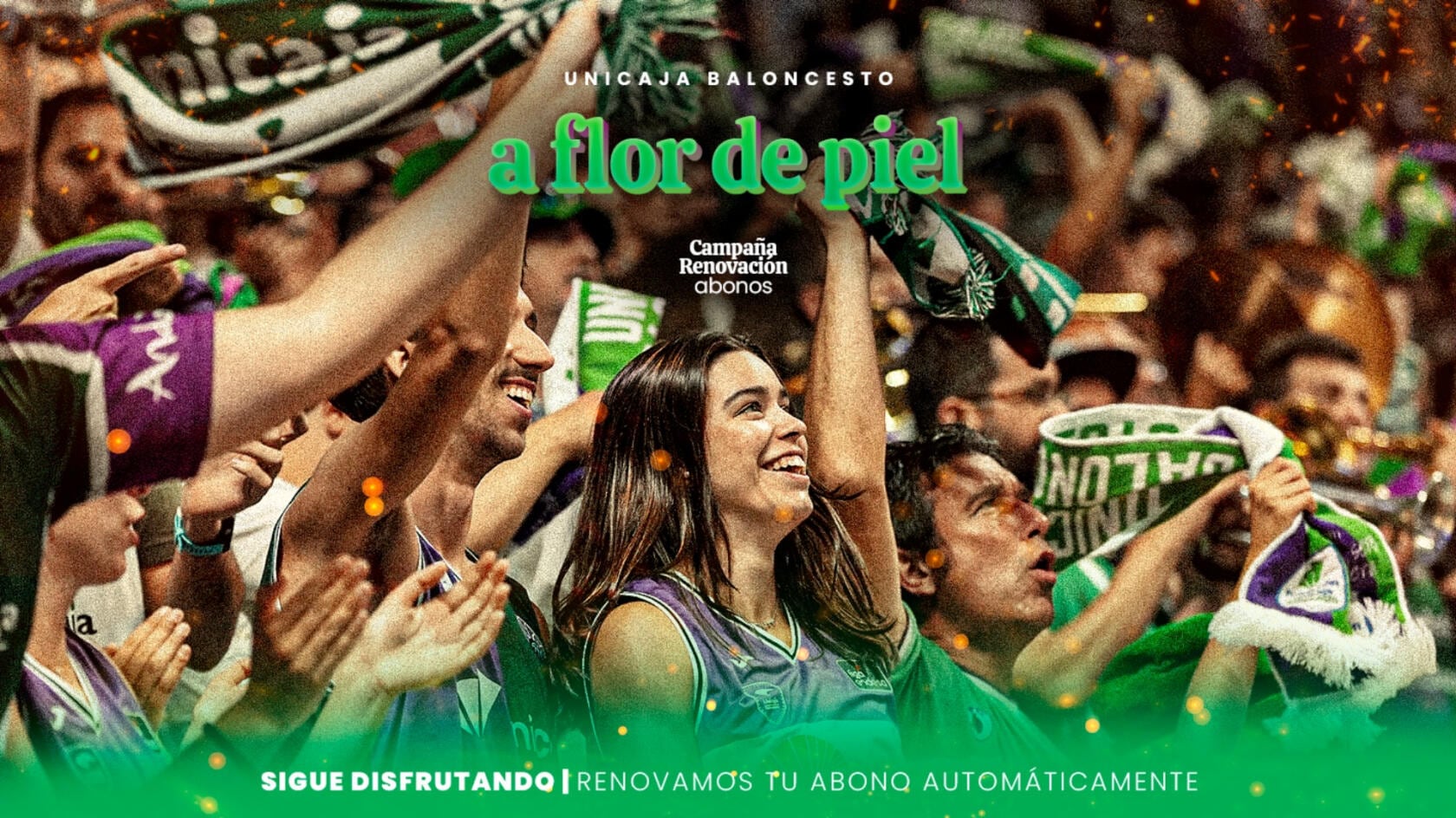 El Unicaja volverá a estar acompañado por más de 9.000 abonados la próxima temporada