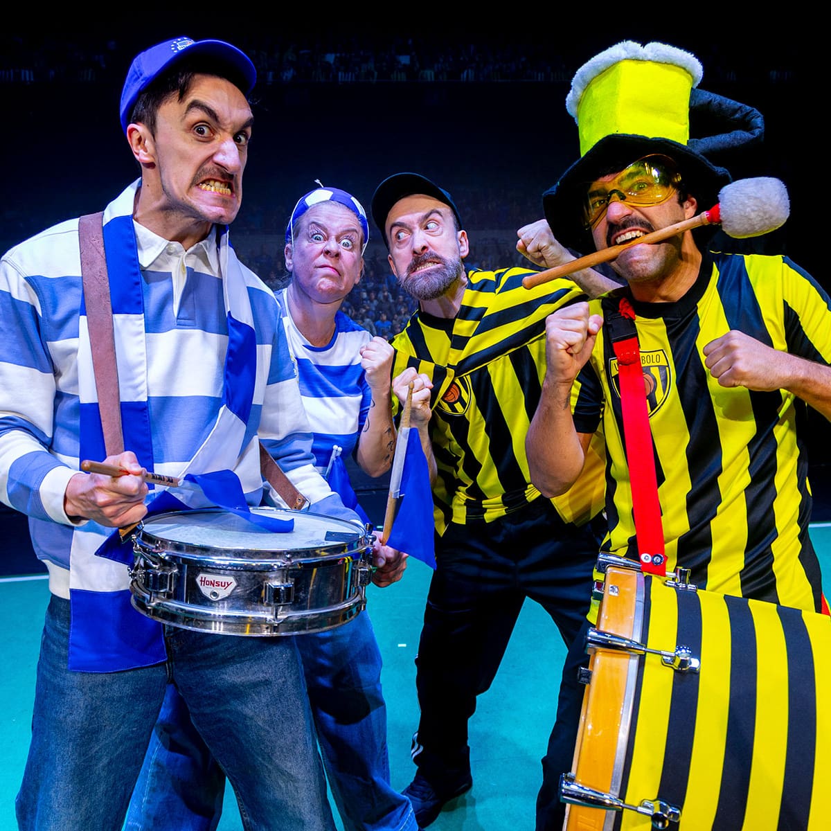 Yllana lleva su humor más futbolero a Paracuellos de Jarama con ‘Gool’