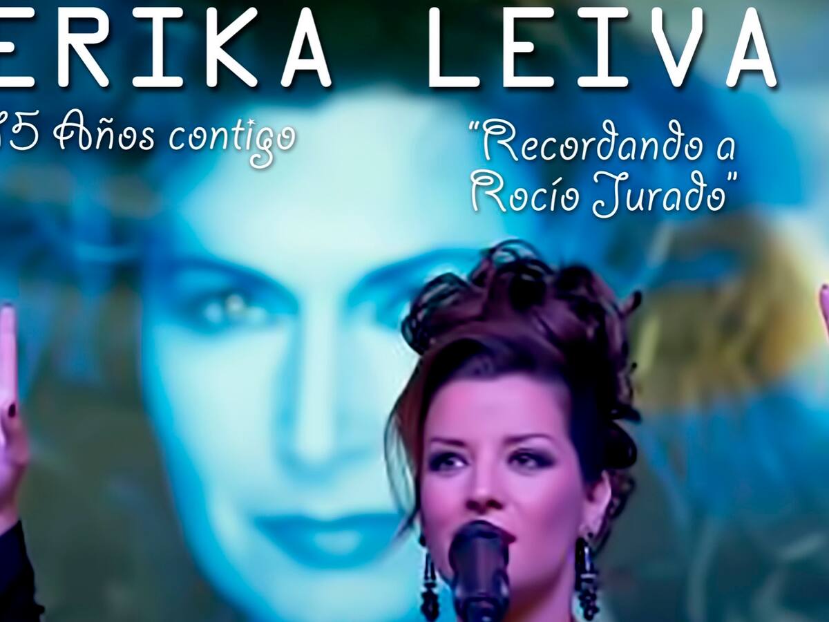 La cantante Erika Leiva, este viernes en San Roque