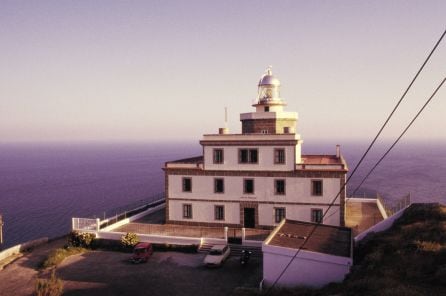 Panorámica del faro de Finisterre, en A Coruña.