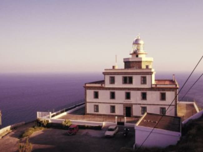 Panorámica del faro de Finisterre, en A Coruña.