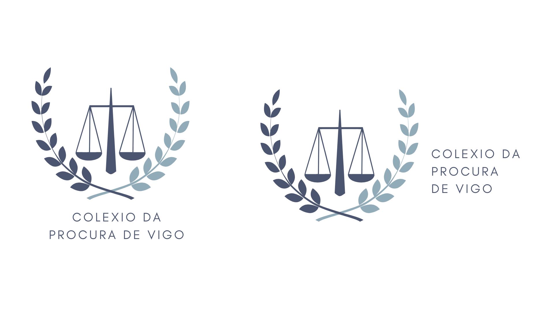 Identidade gráfica nova do Colexio da Procura de Vigo