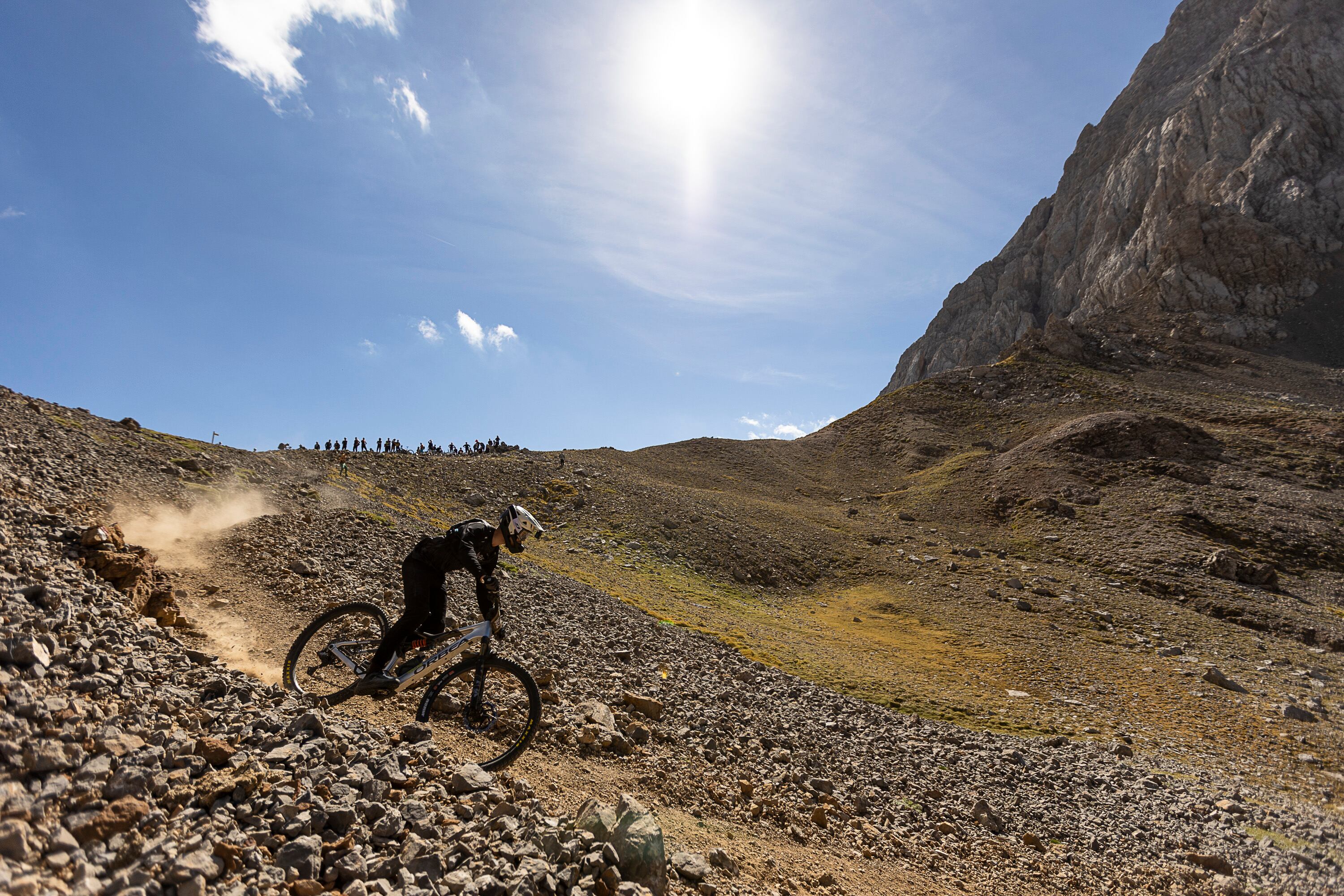 El oscense Gabi Torralba durante la primera jornada de la Trans-Nomad