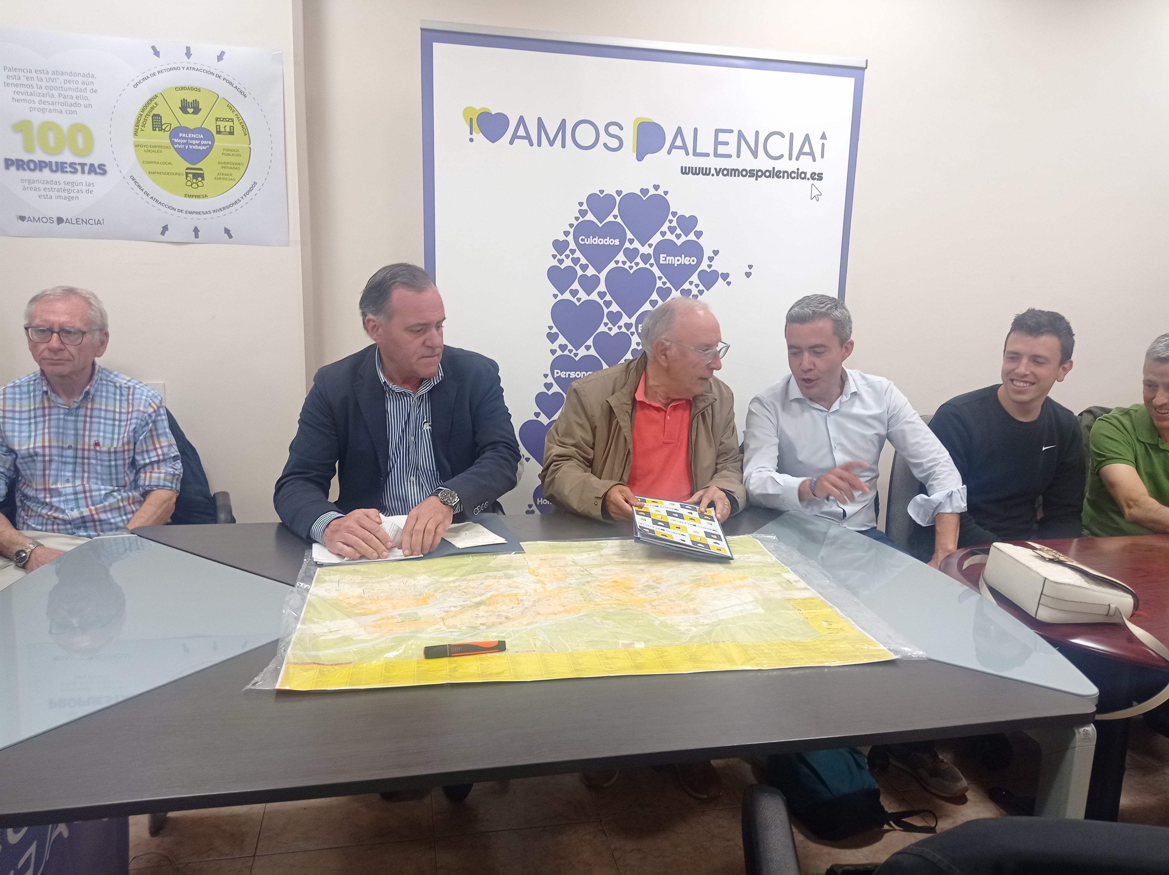 Primera asamblea de Vamos Palencia tras las elecciones del 28 de mayo