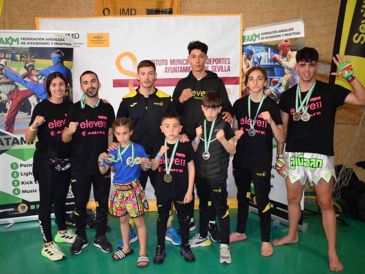 Club Eleven Team logra diez metales del torneo andaluz