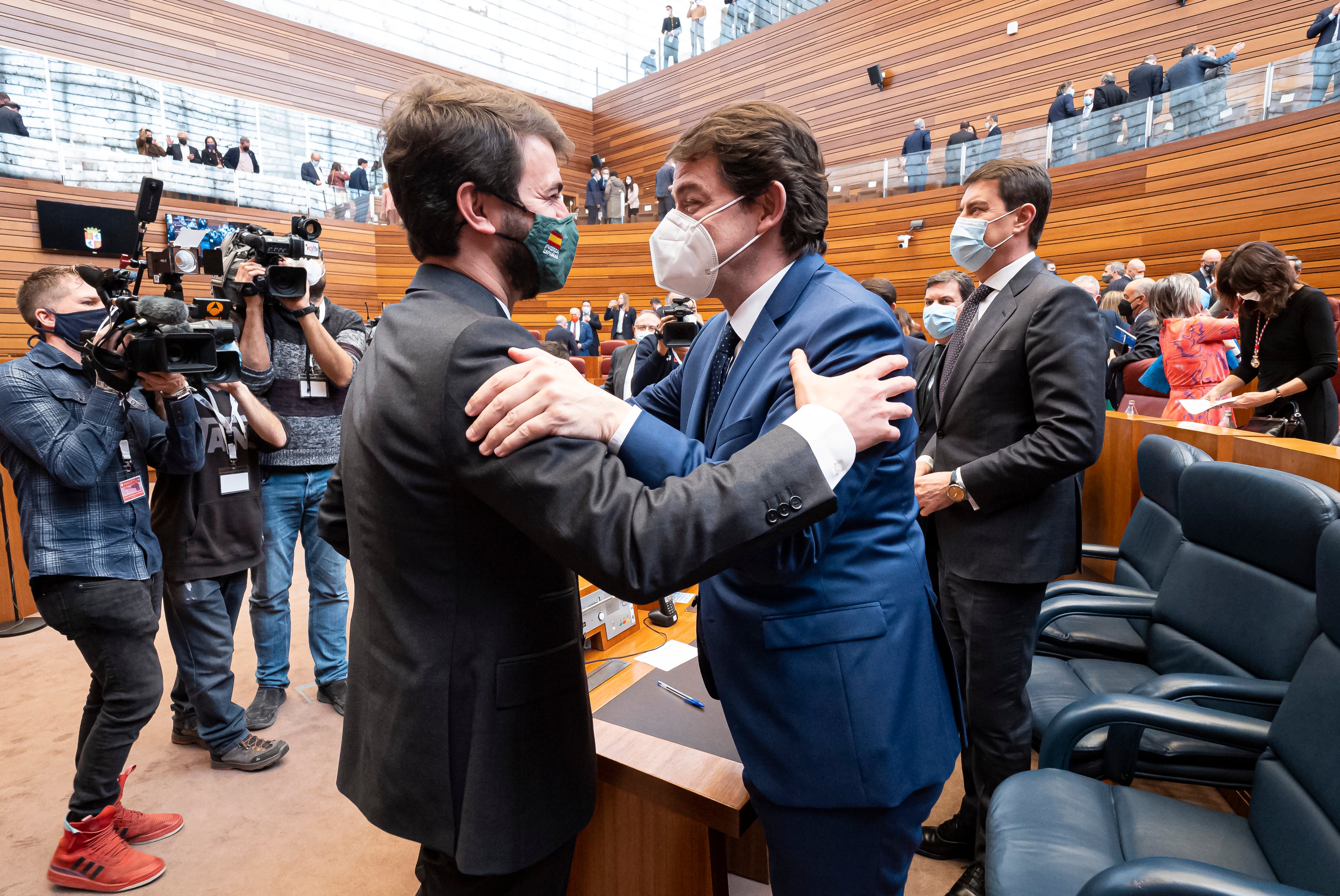 García-Gallardo y Mañueco en una imagen de archivo