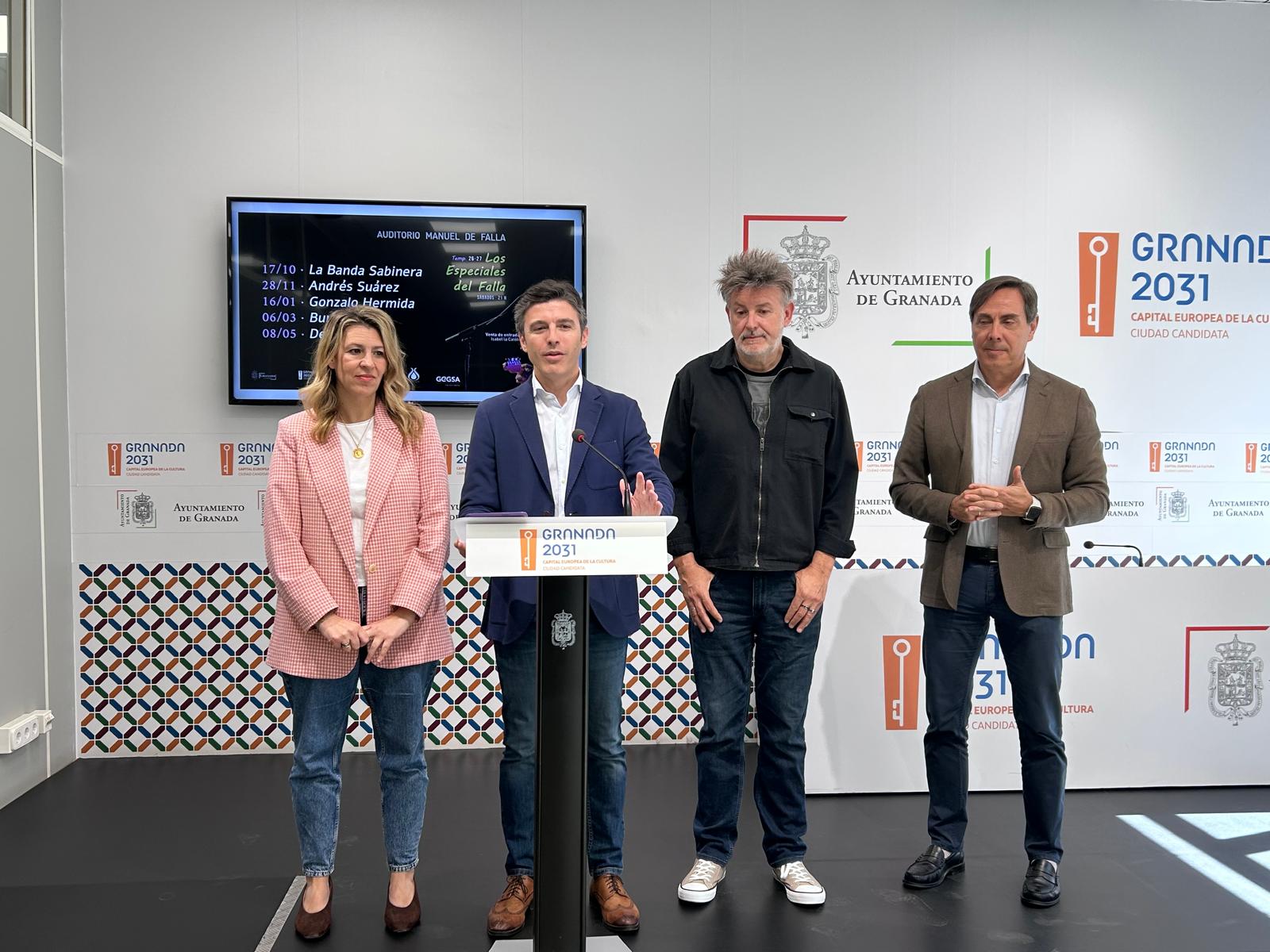 Presentación de los 'Los Especiales del Falla'