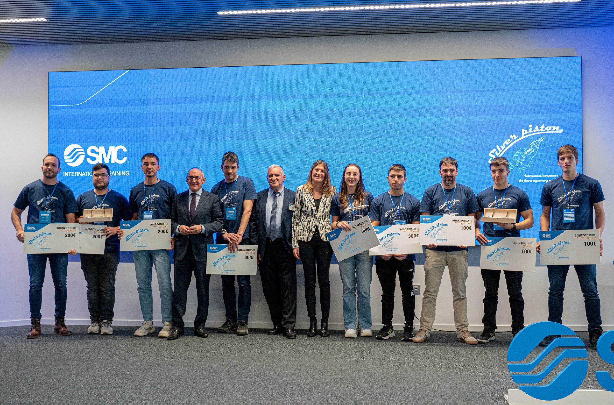 Dos alumnos del CIP Virgen del Camino ganan los premios Silver Piston España 2024 que reconocen las habilidades de los mejores alumnos de FP en automatización industrial