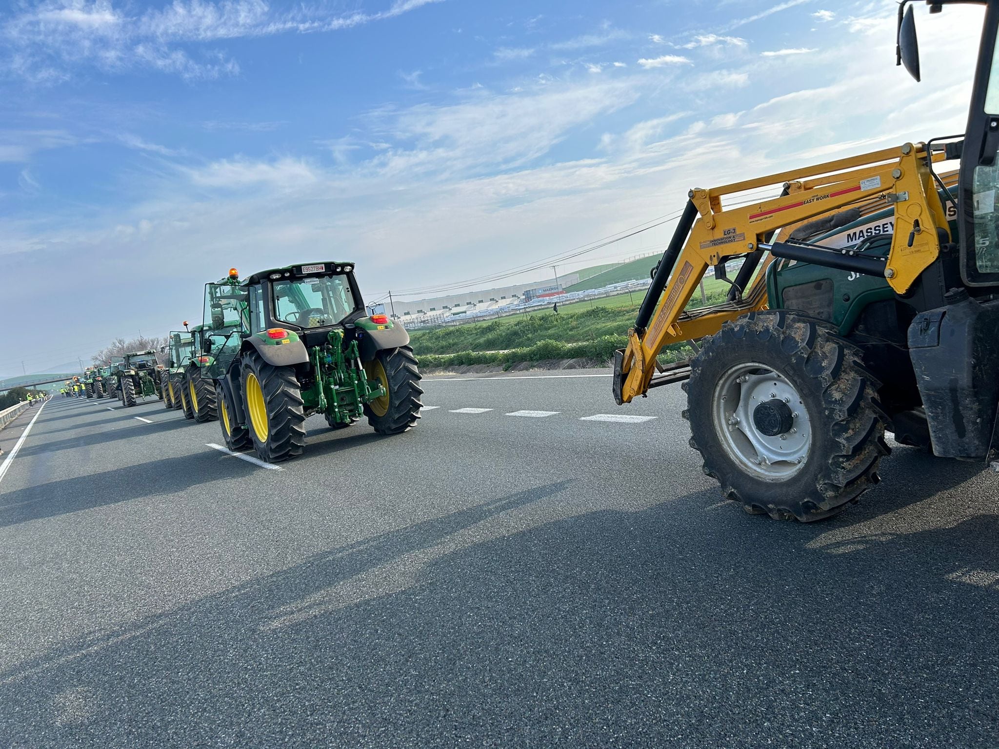 Tractoradas de protesta en Córdoba