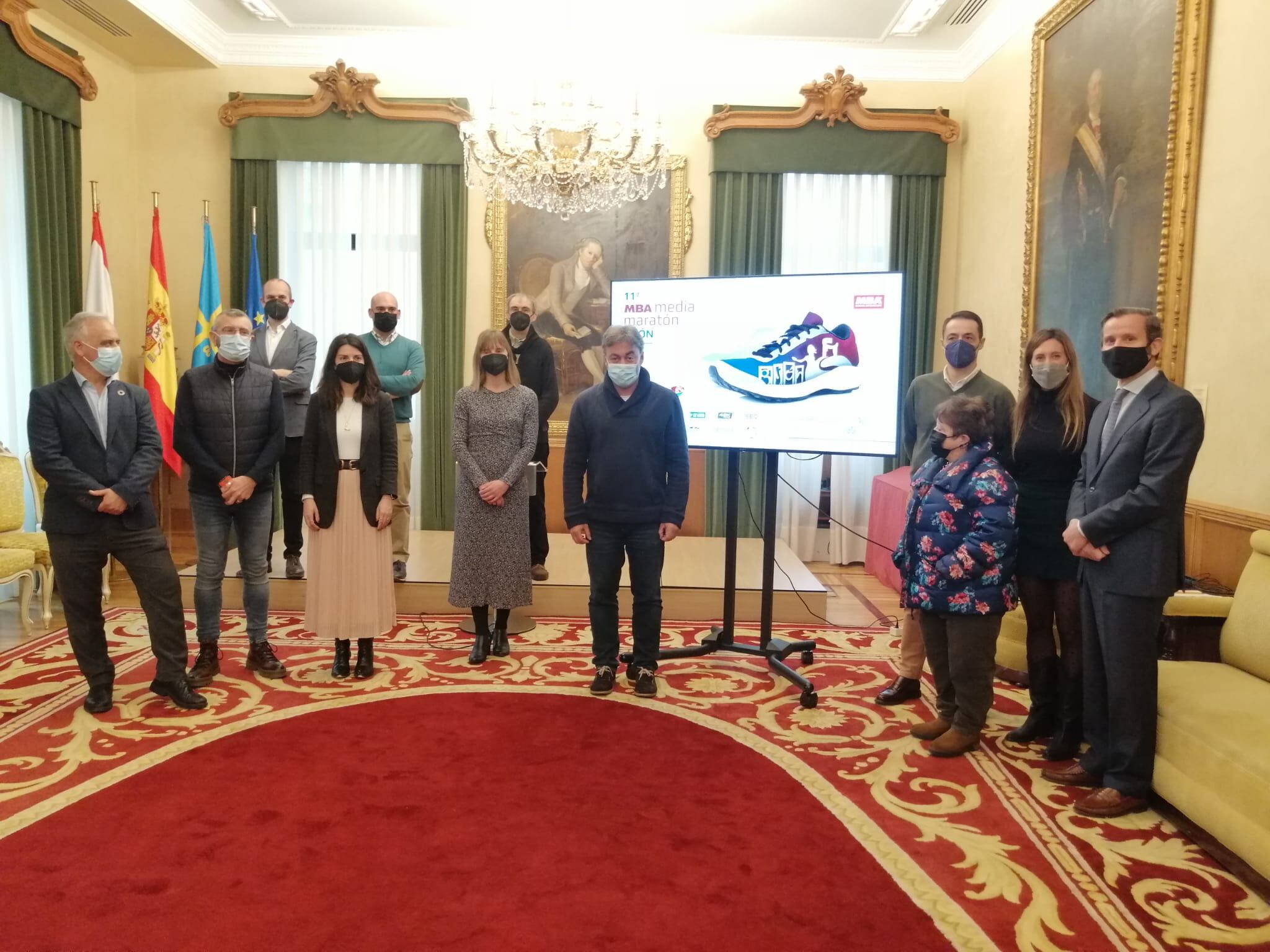 Presentación de la XI Media Maratón Gijón Villa de Jovellanos