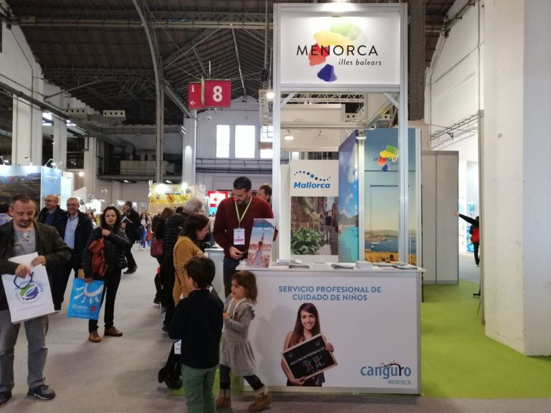 Canguro Menorca  va ser la única empresa que va aprofitar la opció d&#039;instalar-se a l&#039;stand de Foment del Turisme.