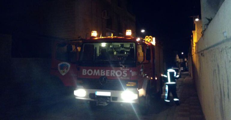 Imagen de archivo de una actuación de los bomberos de la provincia