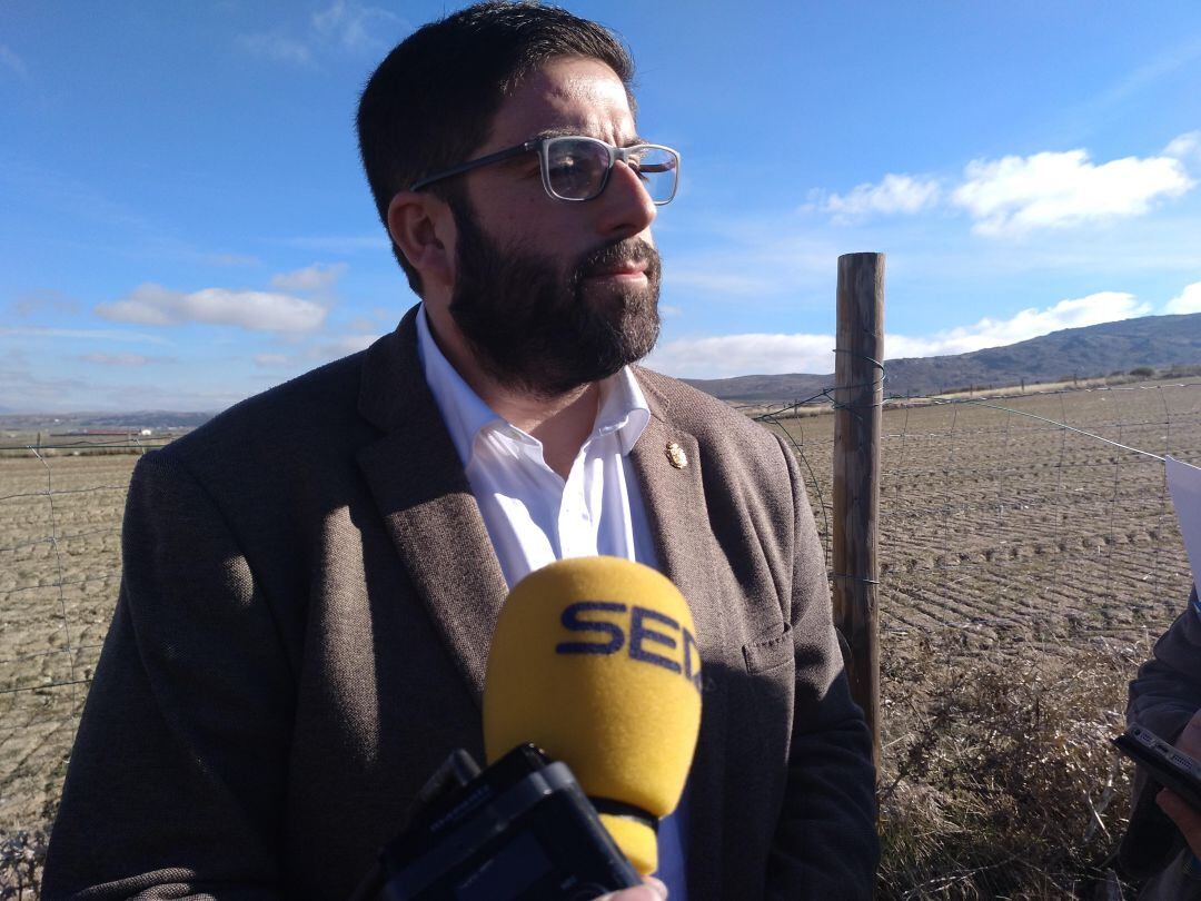 Jesús Manuel Sánchez Cabrera durante sus declaraciones en Gemuño (Ávila)