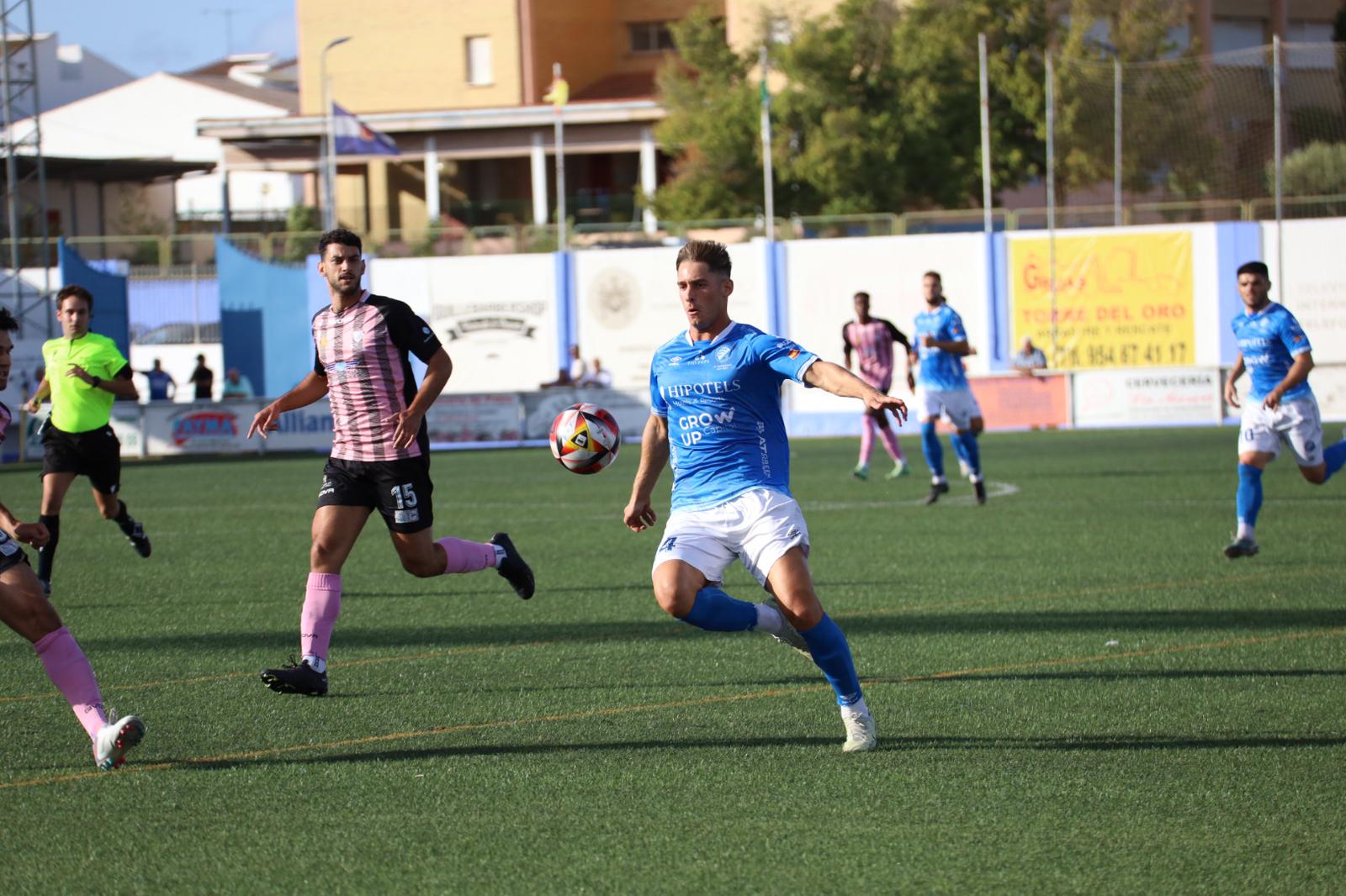 Partido entre el Bollullos y el Xerez DFC