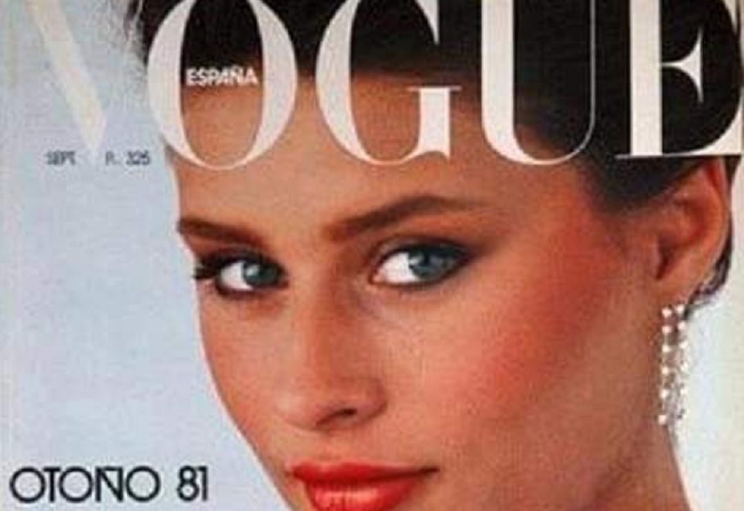 Urbano protagoniza la portada de Vogue España en 1981.