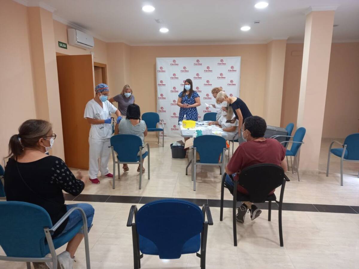 Vacunadas 40 personas sin hogar en la ciudad de Gandia