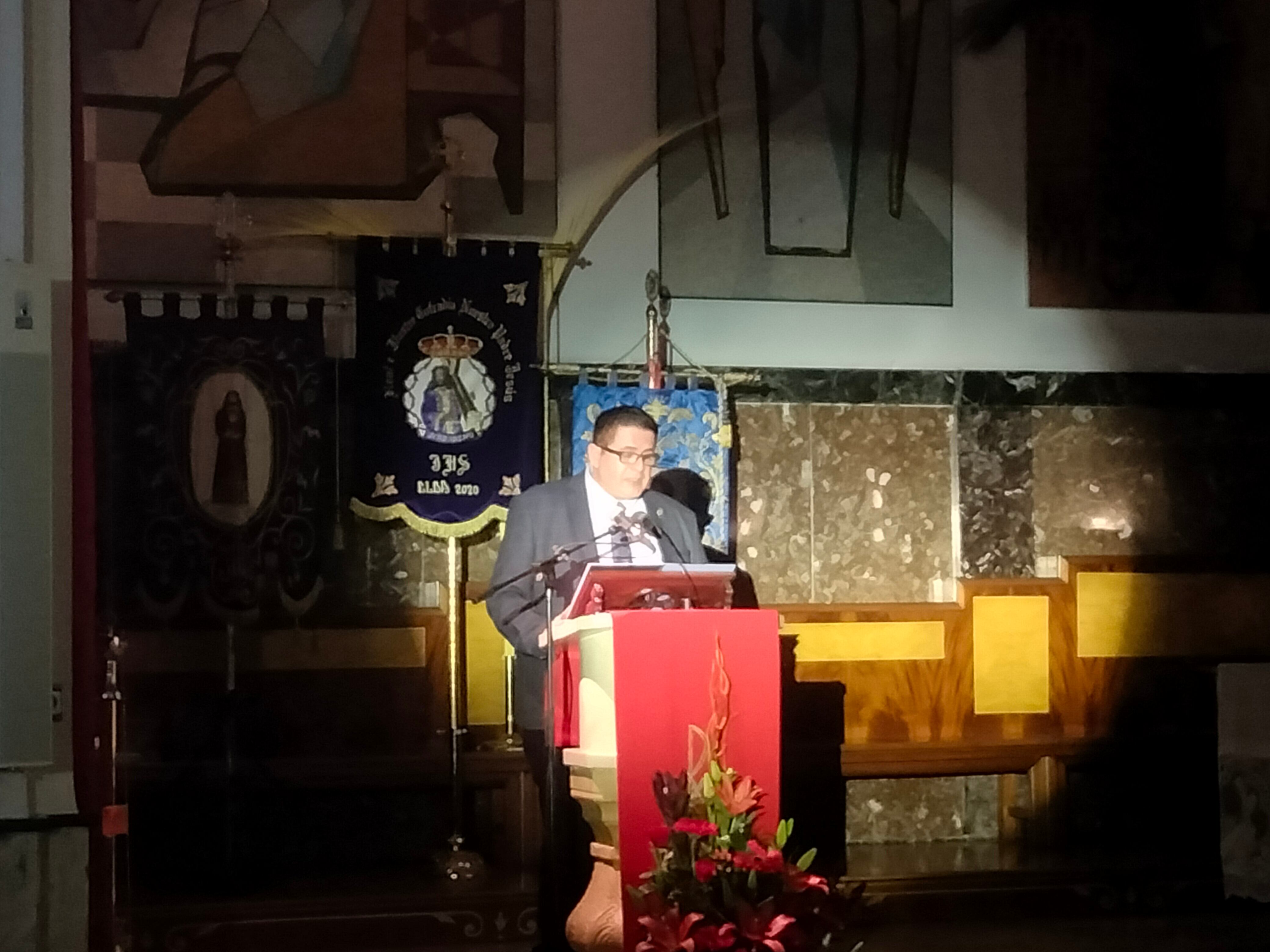 Tomás Alarcón, pregonero de la Semana Santa eldense 2023