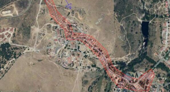 Comienzan las obras de adecuación de la Travesía de Valsaín en el tramo de la Carretera de Robledo