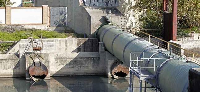 Sistema de depuración de aguas de Málaga