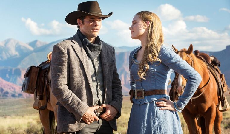 James Marsden Y Evan Rachel Wood EN &#039;westworld&#039;